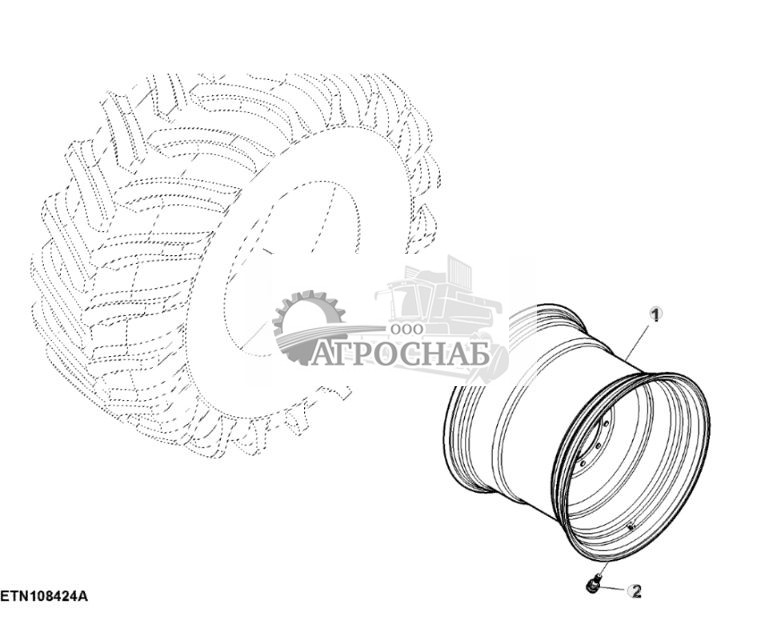 Ведущее колесо, DW27B x 32 - ST847020 284.jpg